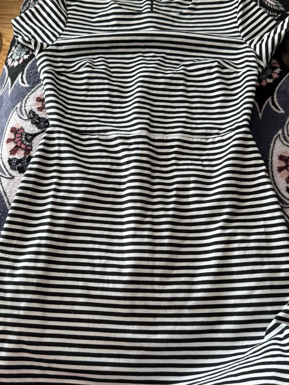 Old Navy Black and White Striped Women’s Dress